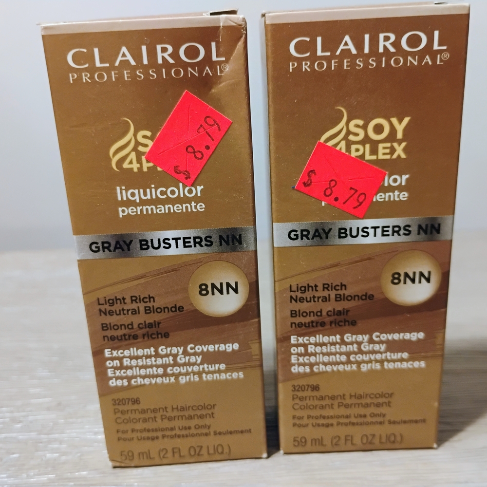 Clairol Professional Soy Complex Hair Color - Light Rich Neutral Blonde
